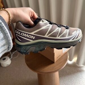 NWT - Salomon XT-6 - Walnut Huckleberry - W 8